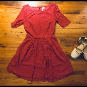 Lauren Conrad Kohl’s sz 6 fit and flare dress.
